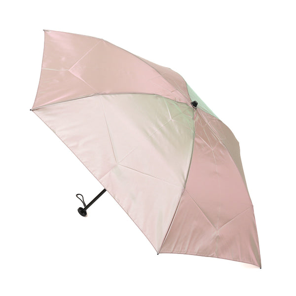 ☆NEW☆超軽量120g 50cm カーボン6本骨 折りたたみ傘　虹~Niji