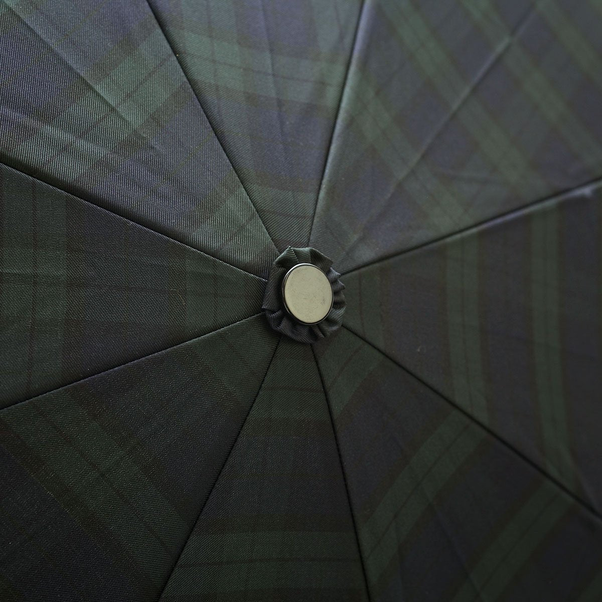 Black Watch Windproof Bone Folding Umbrella 