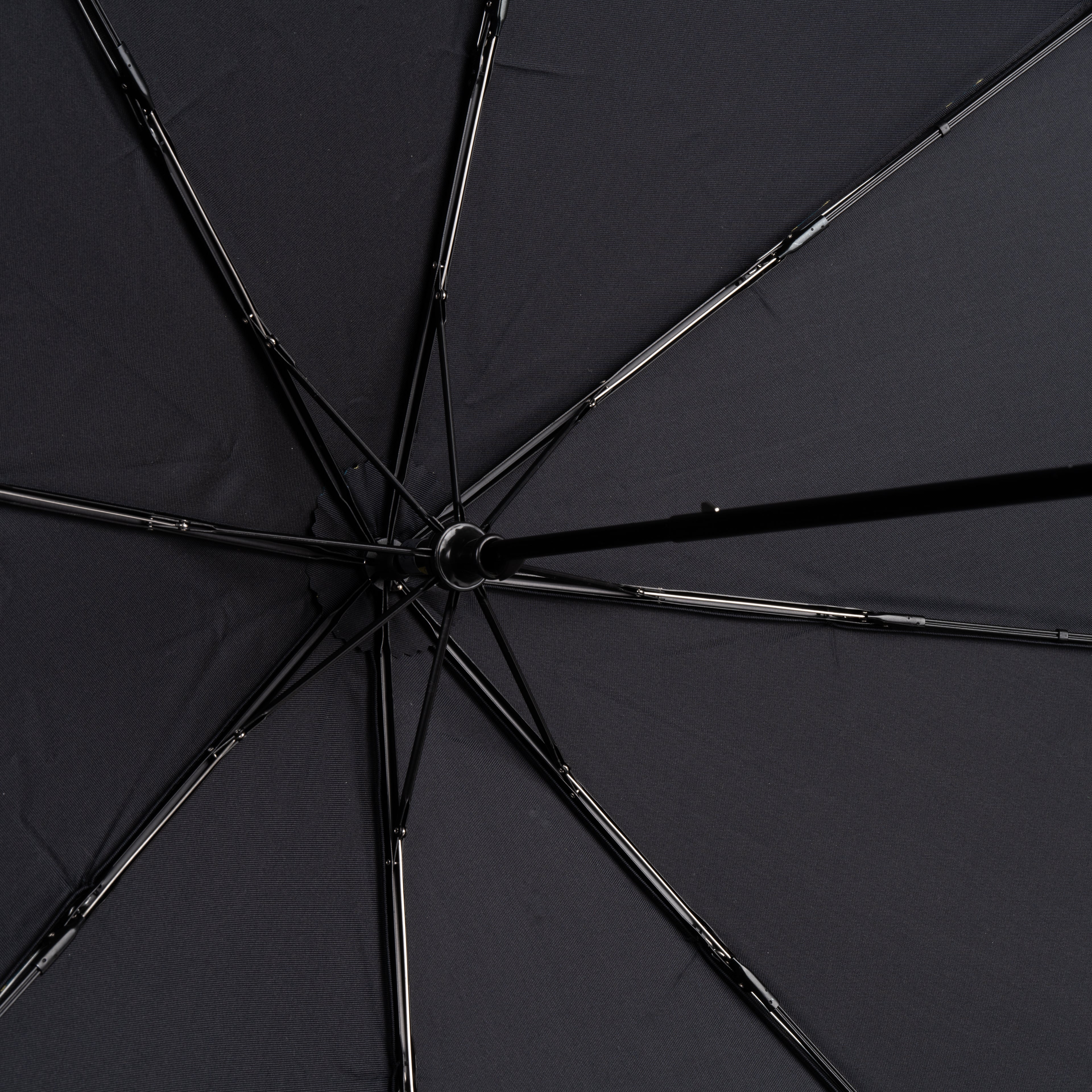 Double Face Color Stripe Wind Resistant Bone Folding Umbrella 