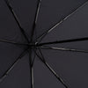 Double Face Color Stripe Wind Resistant Bone Folding Umbrella 