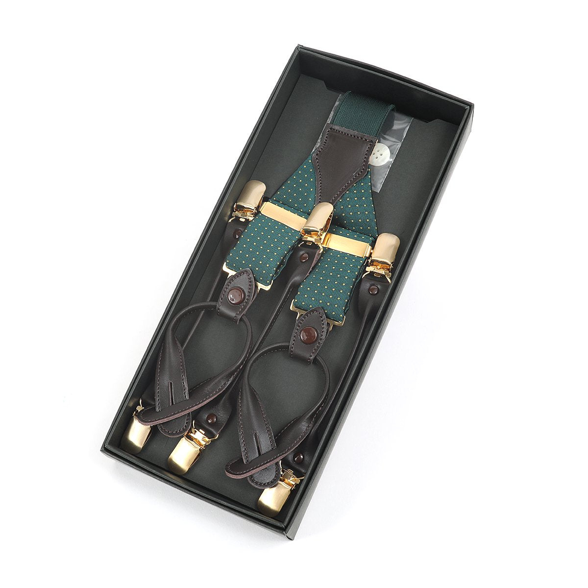 30mm Dot Silk 2WAY Suspenders 