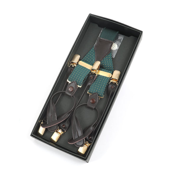 30mm Dot Silk 2WAY Suspenders 