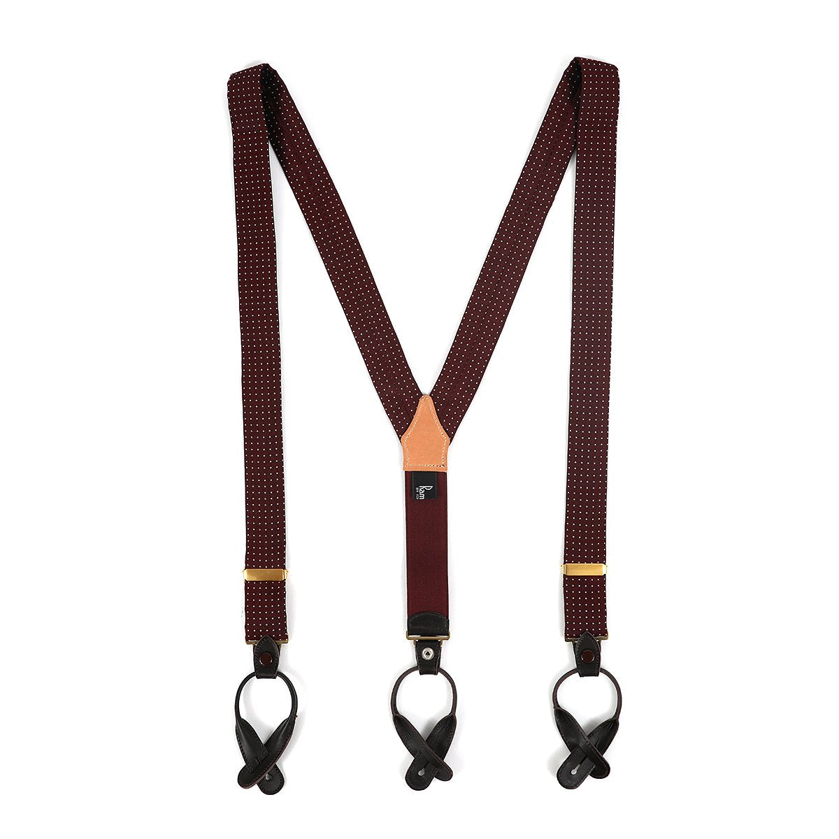 30mm Dot Silk 2WAY Suspenders 