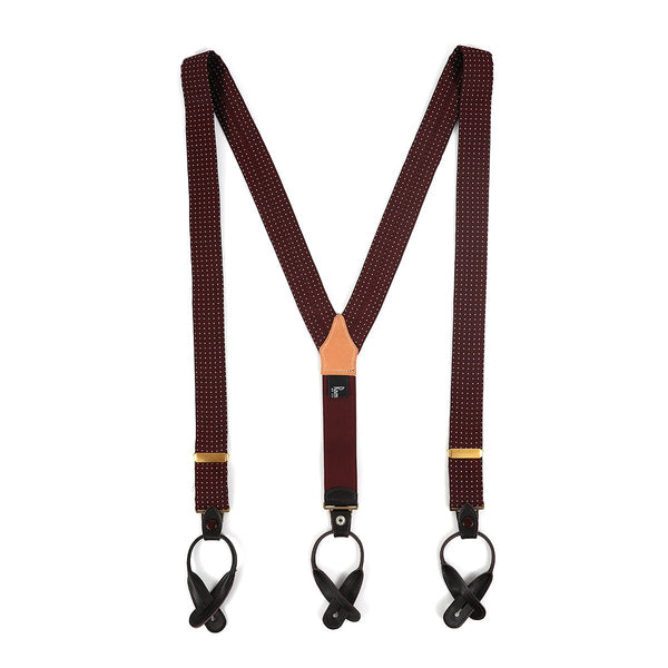 30mm Dot Silk 2WAY Suspenders 