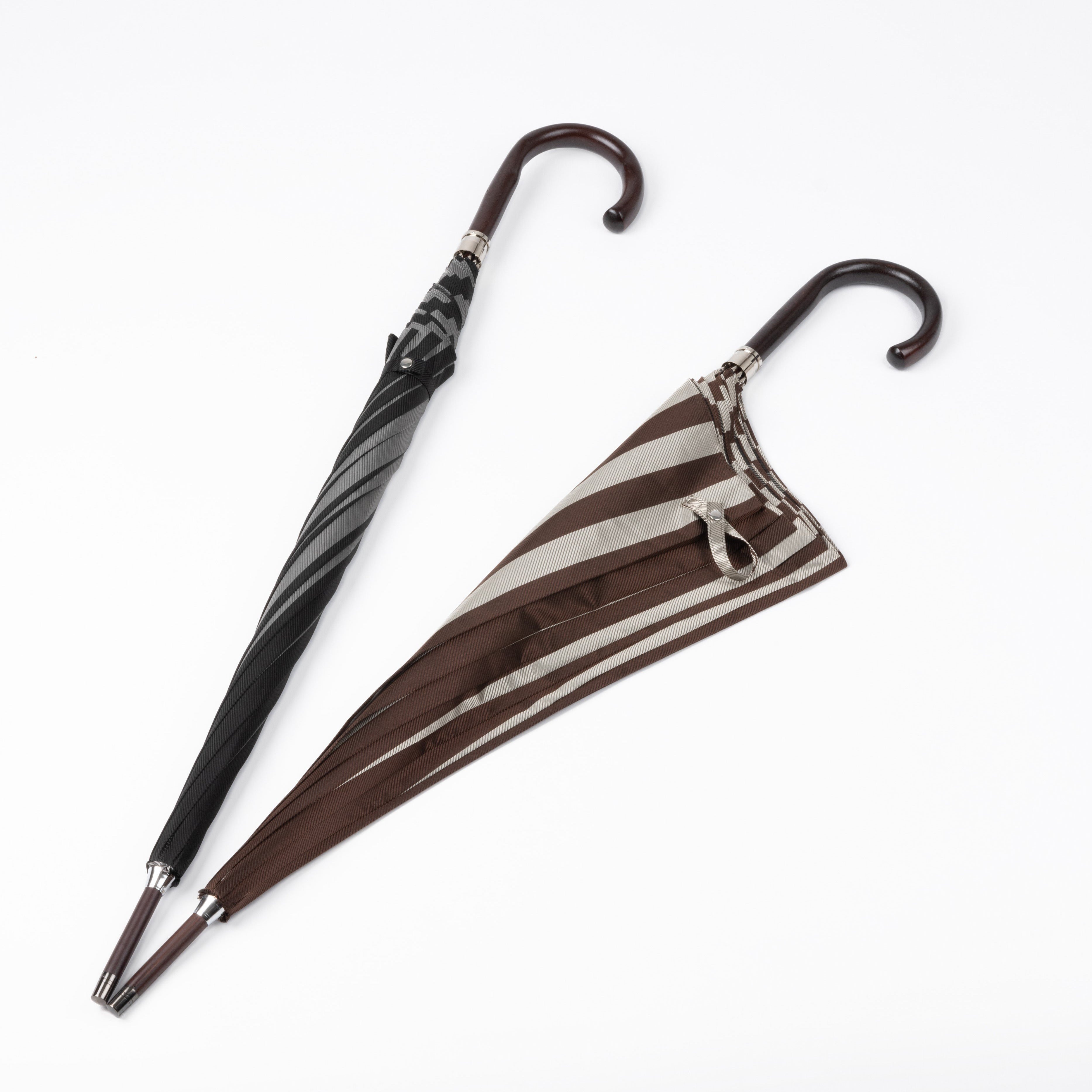 Wide Stripe Long Umbrella 