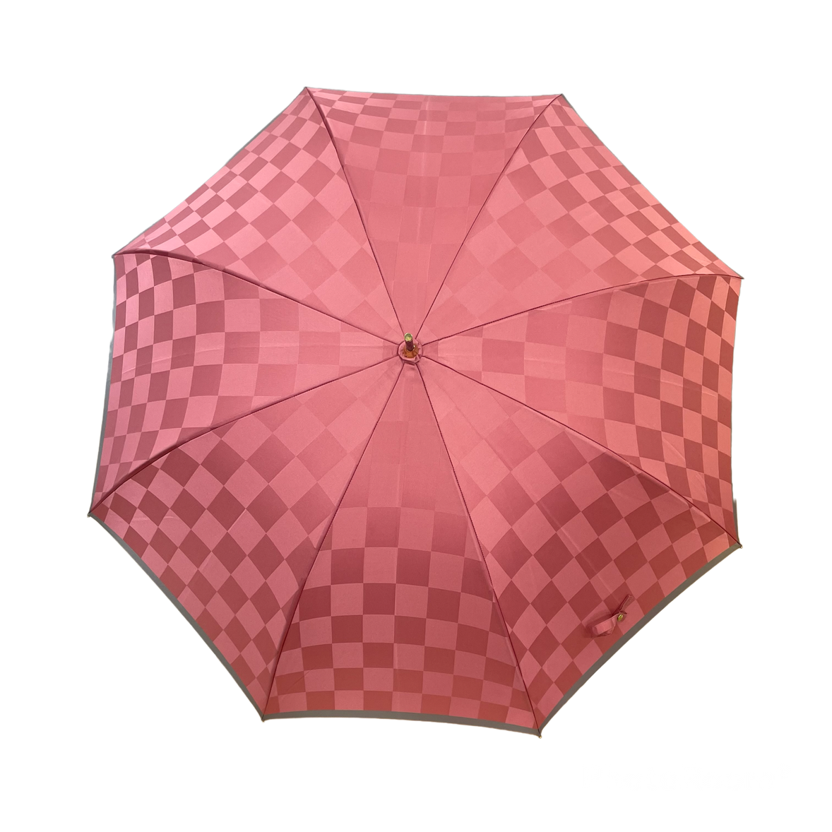Women's Satin Dot Thin Roll Long Umbrella