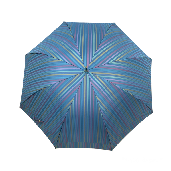 Women's Satin Dot Thin Roll Long Umbrella