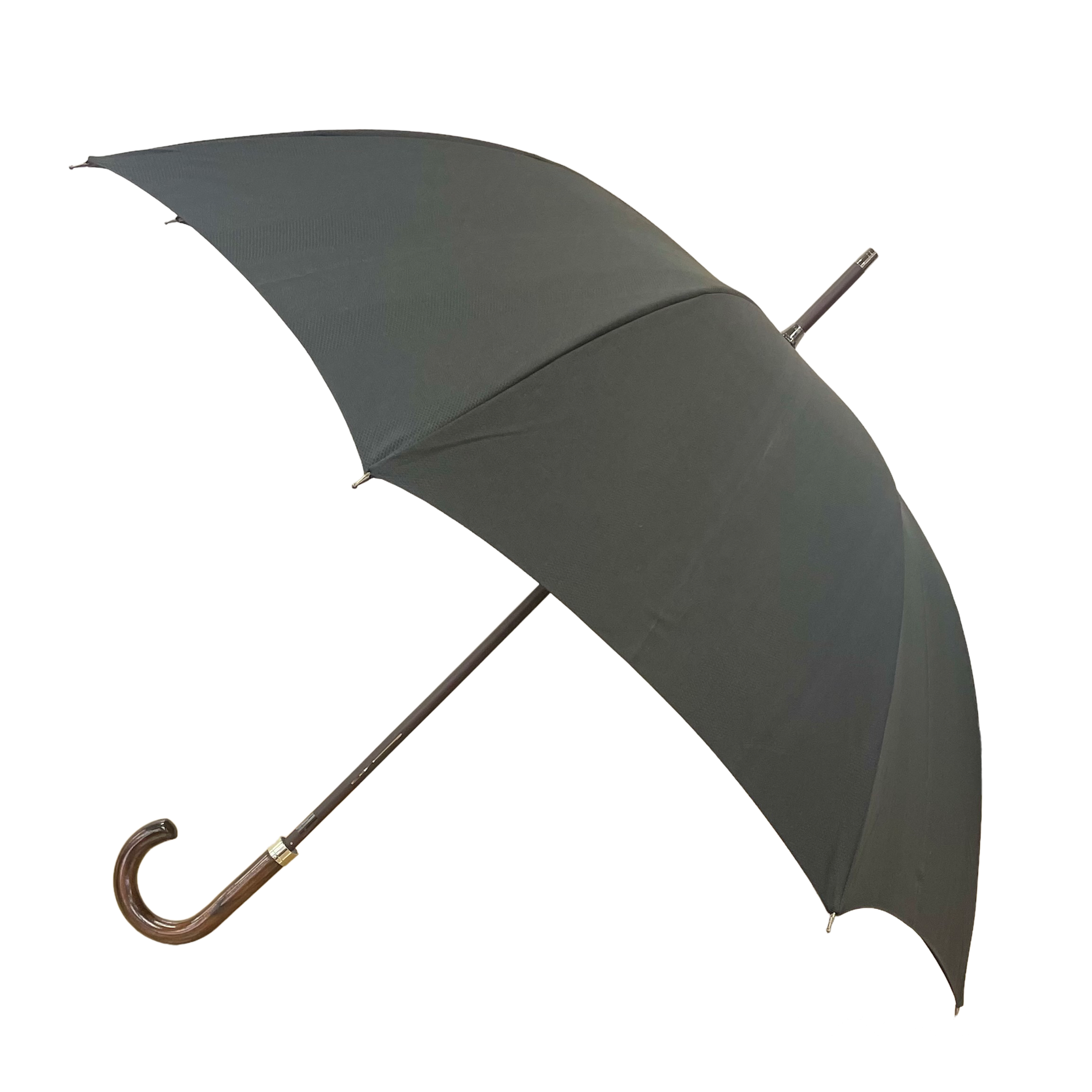 Jacquard Woven Plain Stripe Long Umbrella 