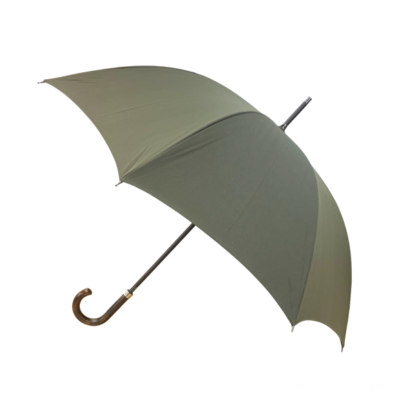 Jacquard Woven Plain Stripe Long Umbrella 