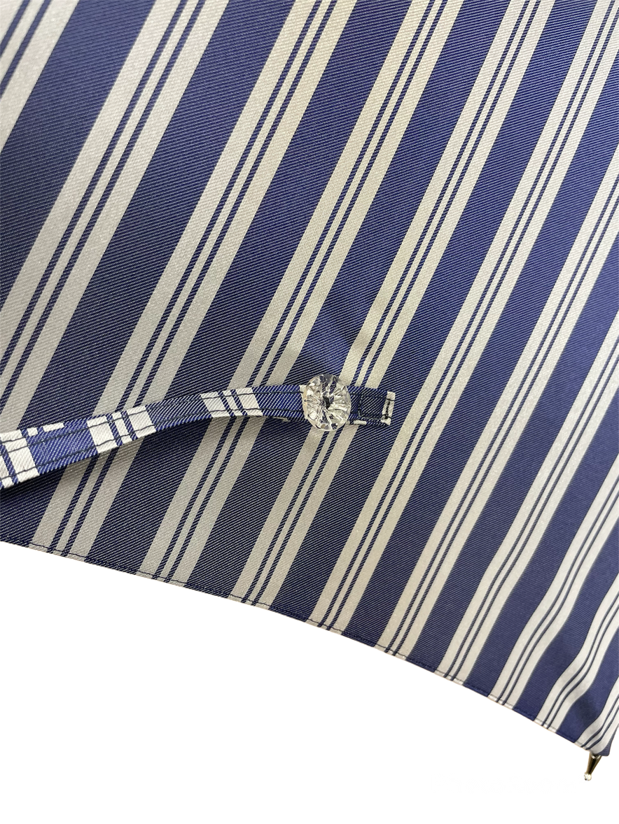 [First-class shading] Ladies Slide Shaft Bonbon Stripe Parasol 