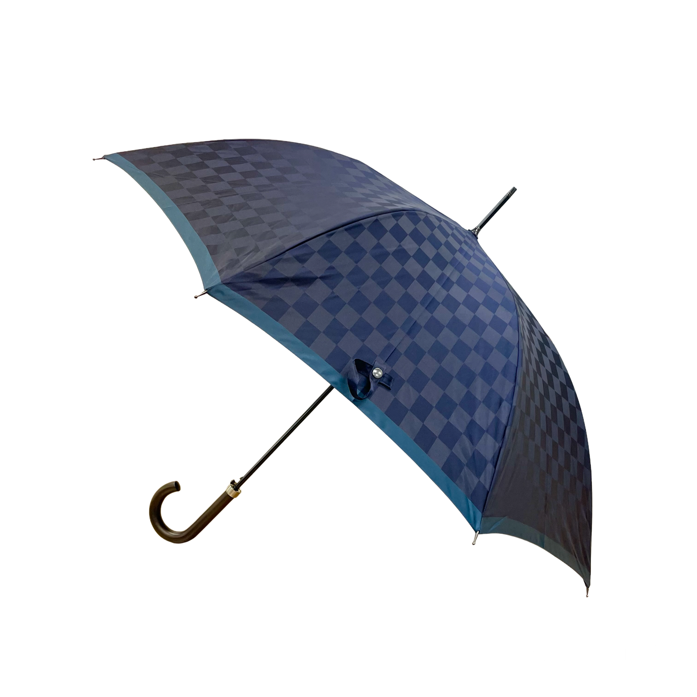 Bright Stripe Wind Resistant Jump Bone Long Umbrella 