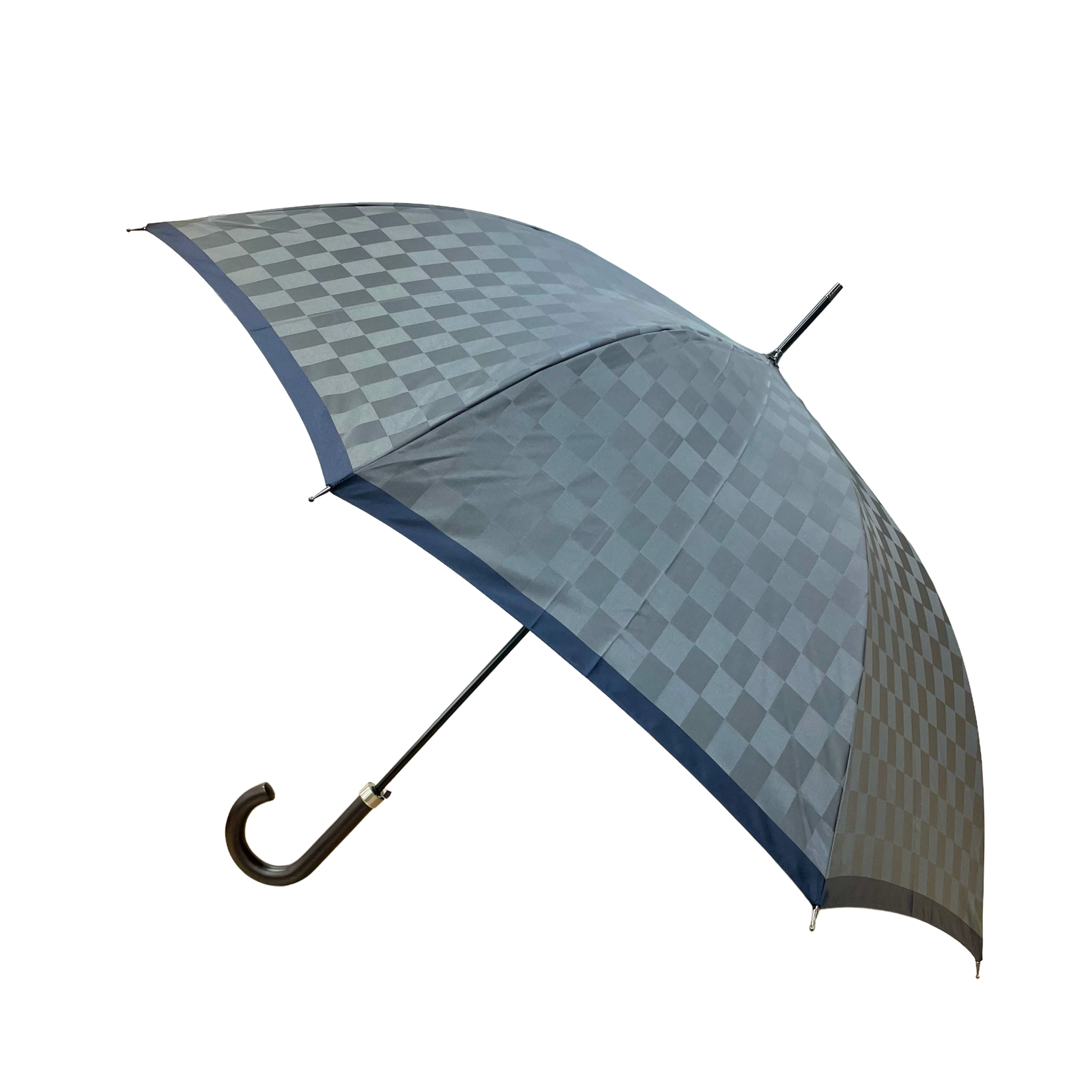 Bright Stripe Wind Resistant Jump Bone Long Umbrella 