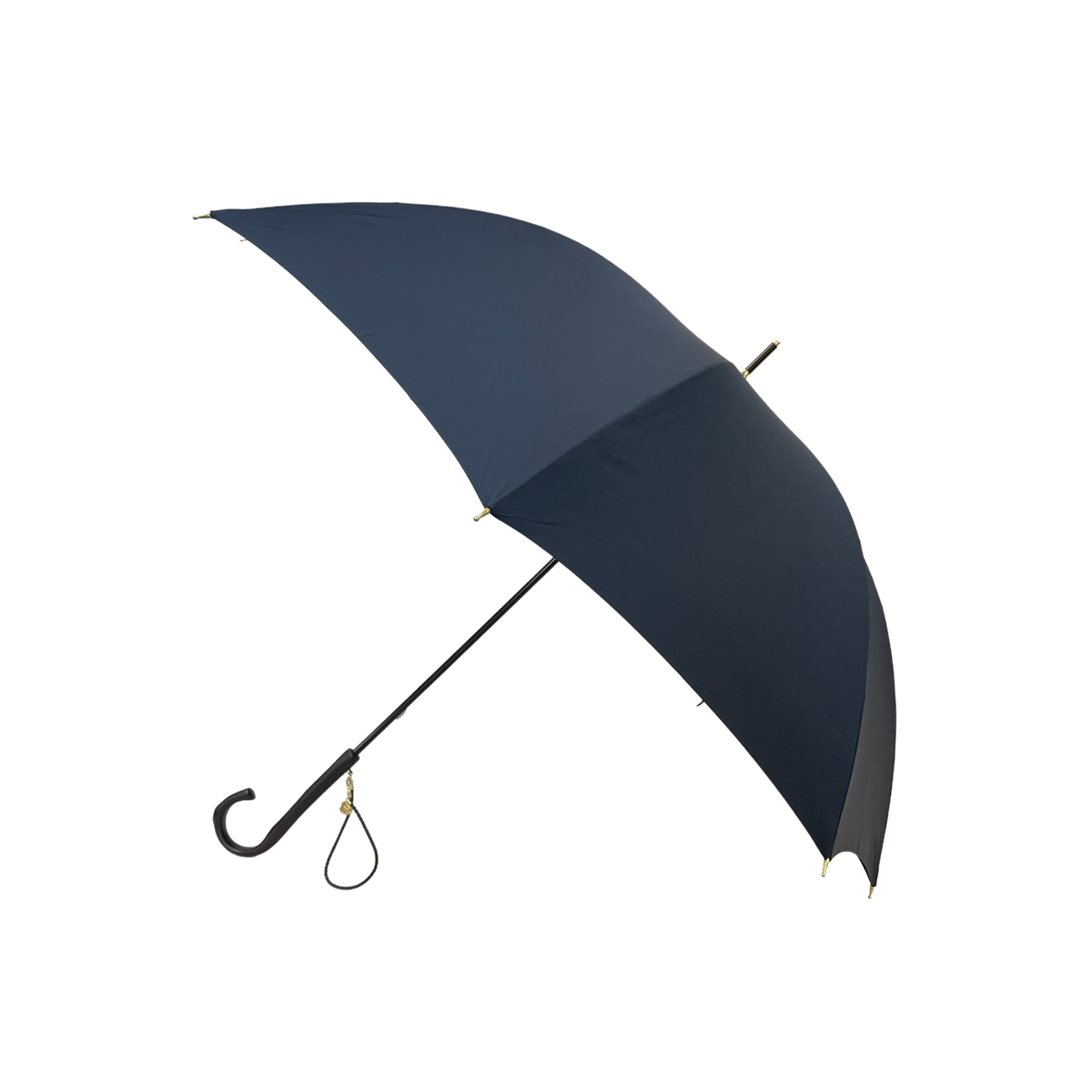 Strong Water Repellent Raindrop Ladies Rectus Bamboo Long Umbrella