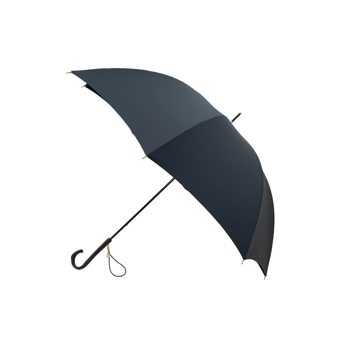Strong Water Repellent Raindrop Ladies Rectus Bamboo Long Umbrella